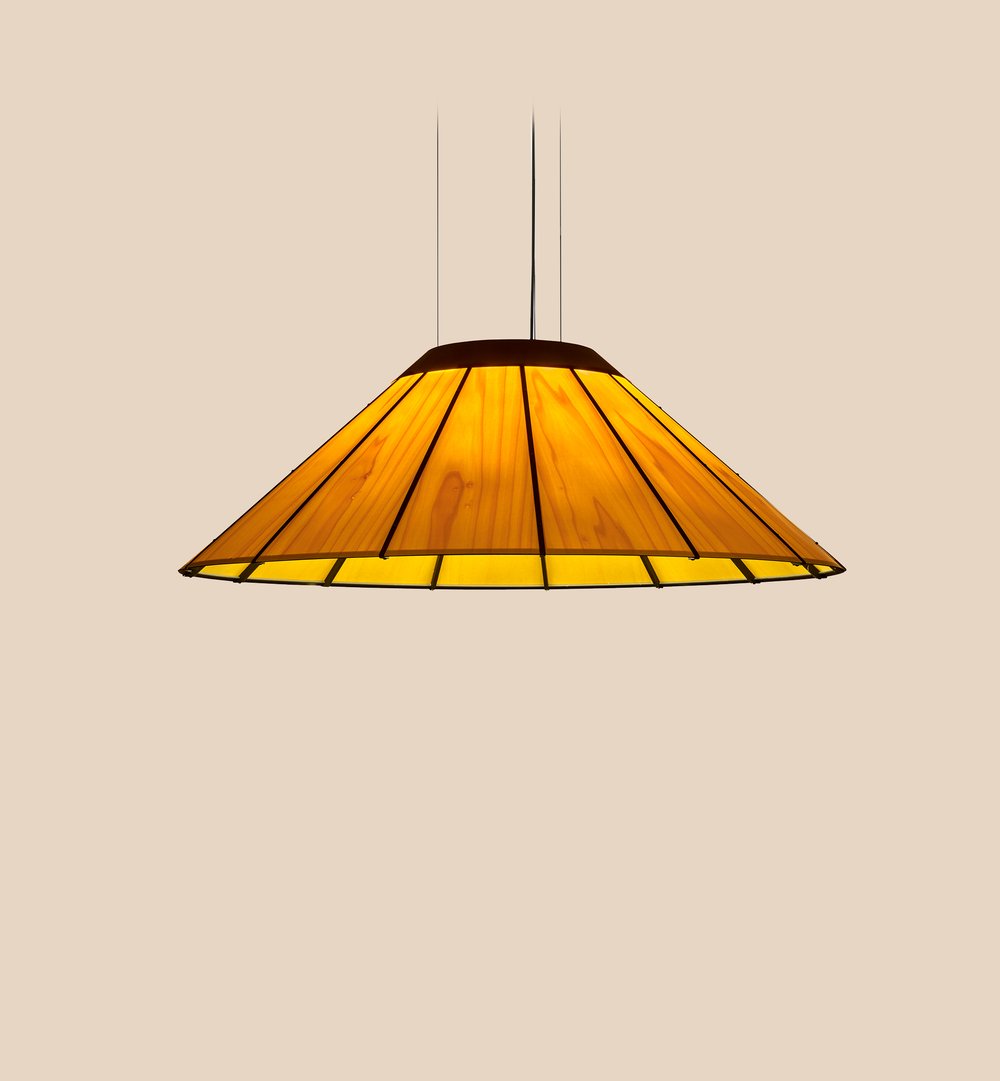Banga Medium Suspension Yellow - LZF Lamps on