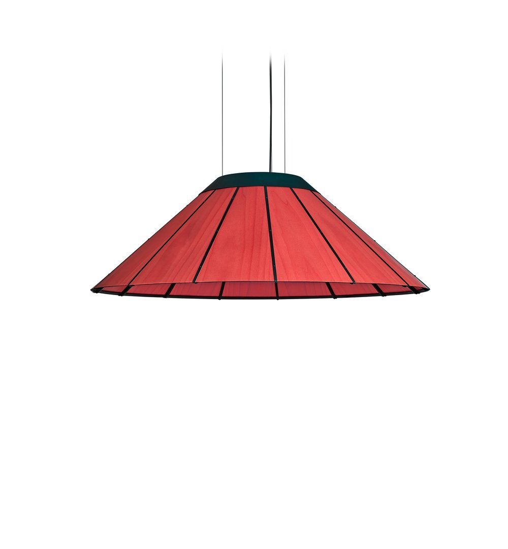Banga Medium Suspension Red - LZF Lamps on