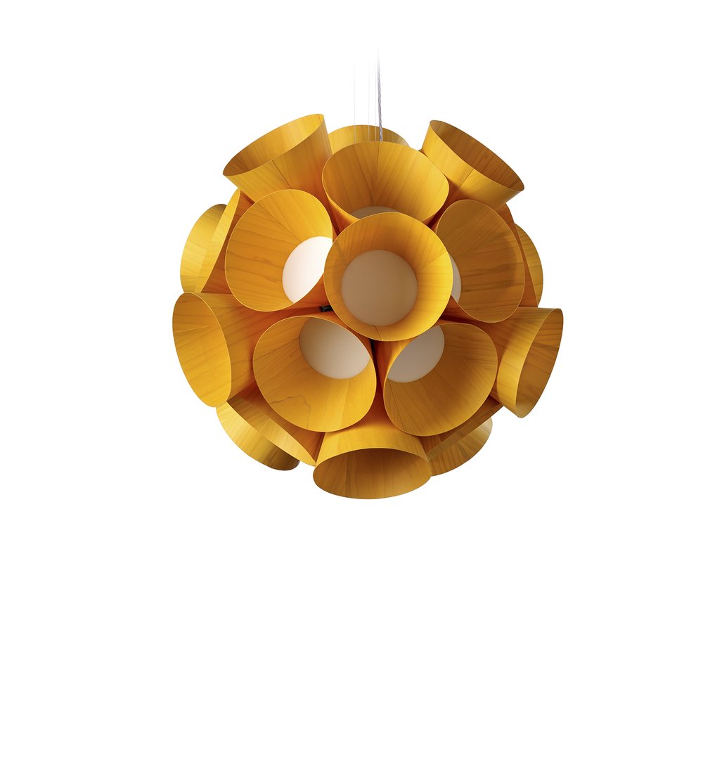 Dandelion Suspension Yellow - LZF Lamps on