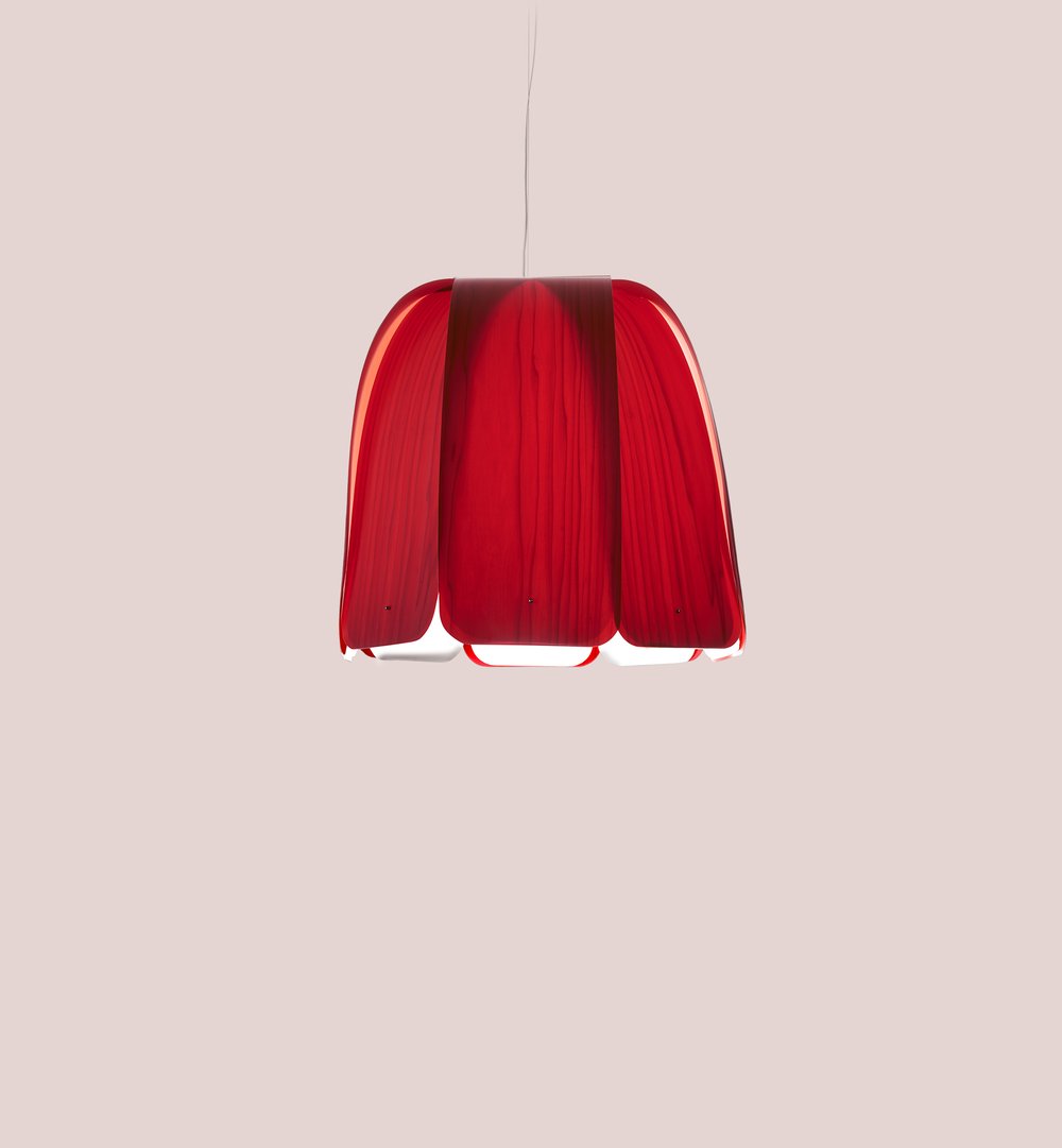 Domo Suspension Red - LZF Lamps on