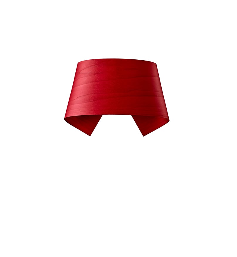 Hi-Collar Wall Red - LZF Lamps on