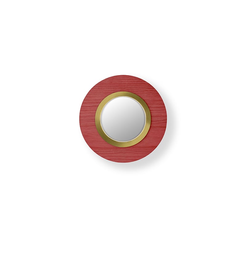 Lens Circular Wall Red - LZF Lamps on