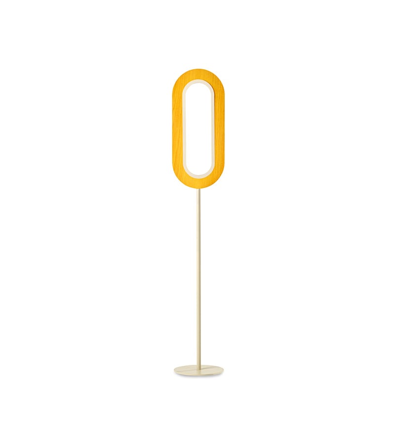 Lens Oval Floor Yellow - LZF Lamps on