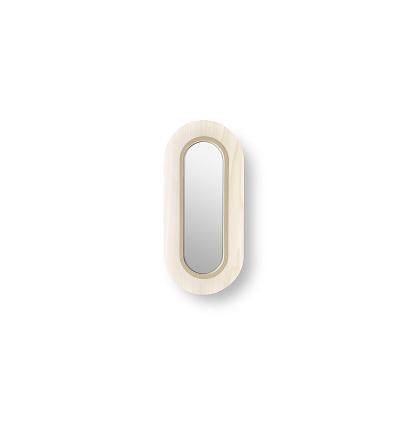 Lens Oval Wall Ivory White - LZF Lamps on