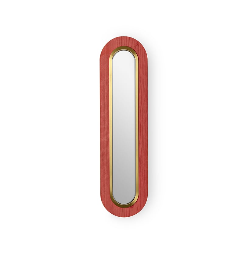 Lens Super Oval Wall Red - LZF Lamps on