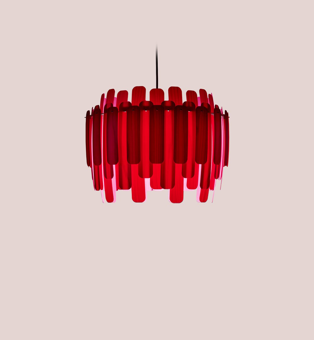 Maruja Suspension Red - LZF Lamps on