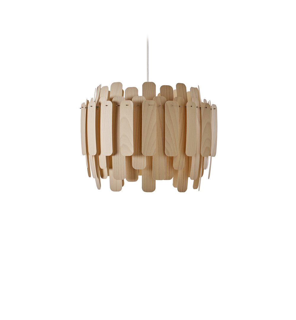 Maruja Suspension Natural Beech - LZF Lamps on