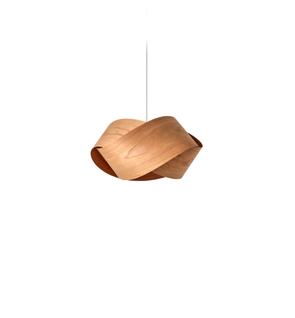 Nut Suspension Natural Cherry - LZF Lamps on