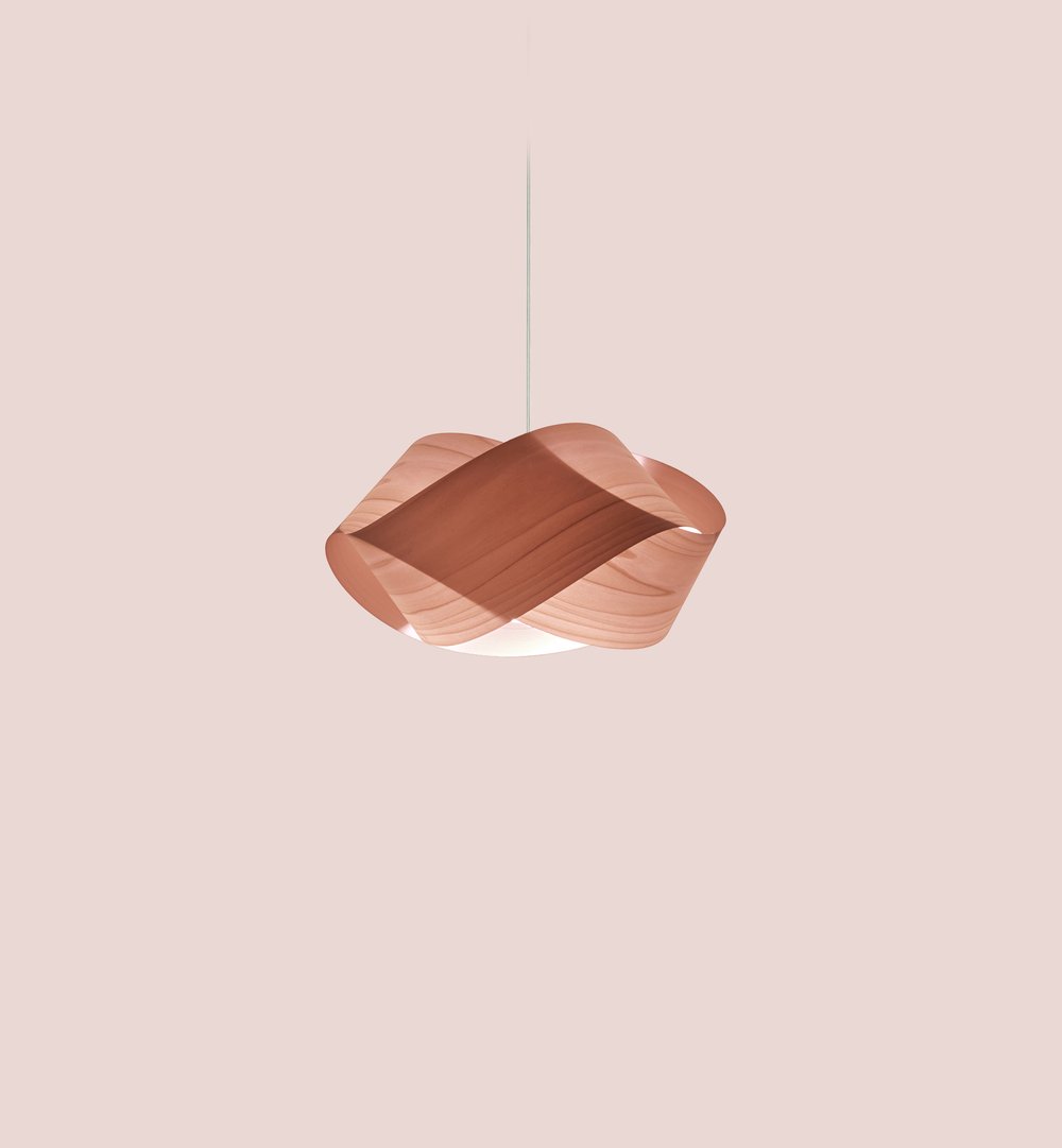 Nut Suspension Pale Rose - LZF Lamps on