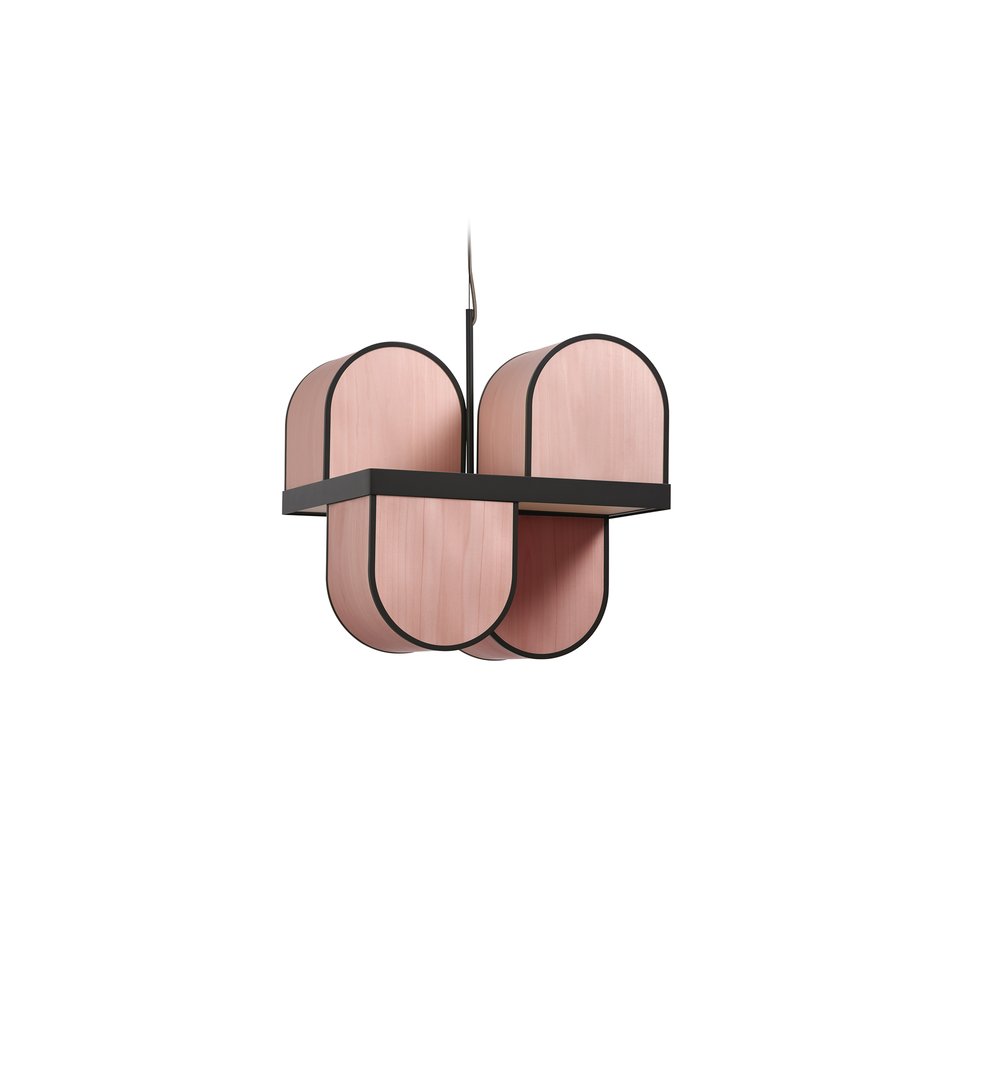 Osca Small Suspension Pale Rose - LZF Lamps on
