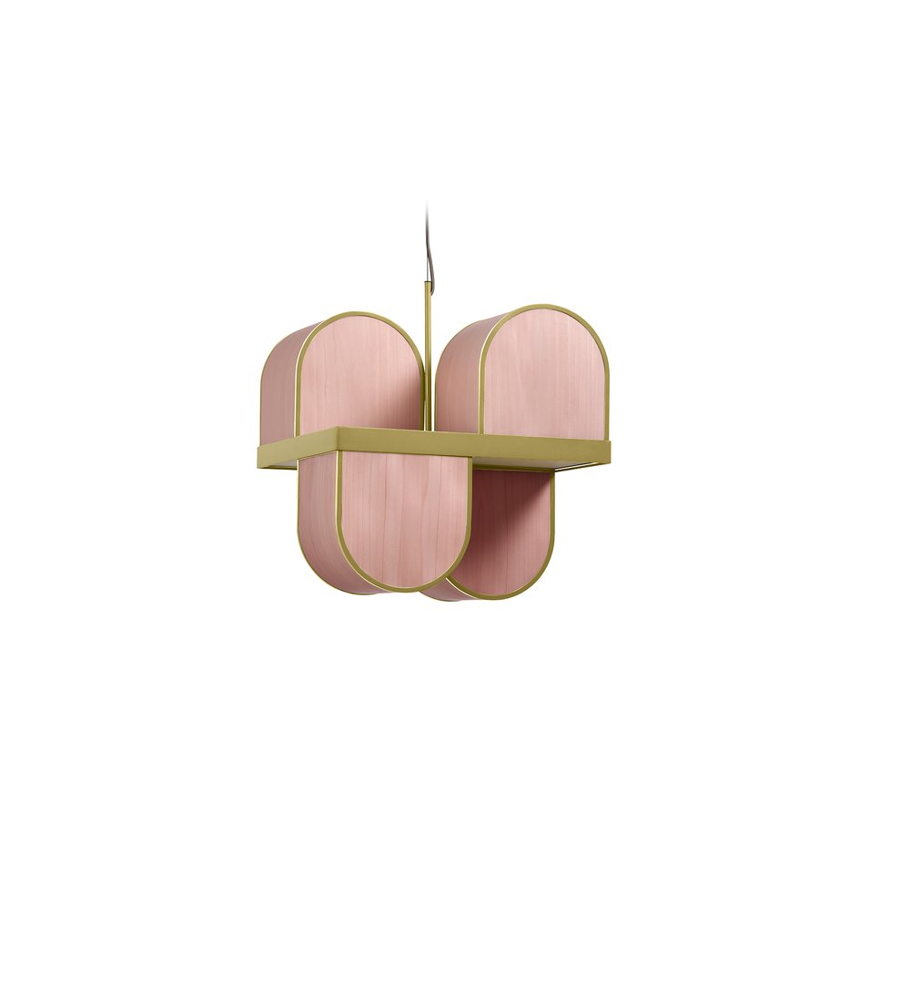 Osca Small Suspension Pale Rose - LZF Lamps on