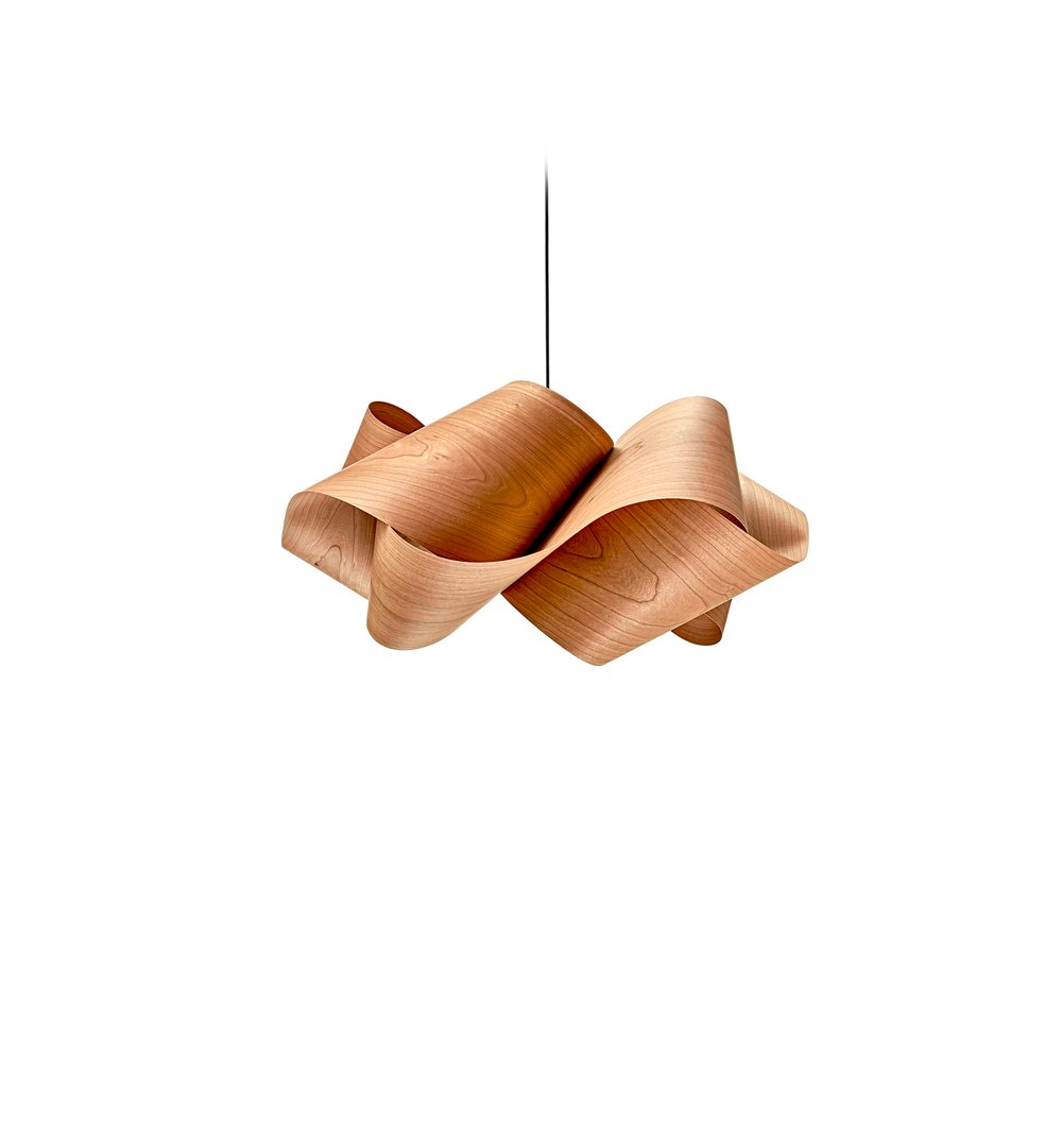 Swirl Suspension DN Natural Cherry - LZF Lamps on