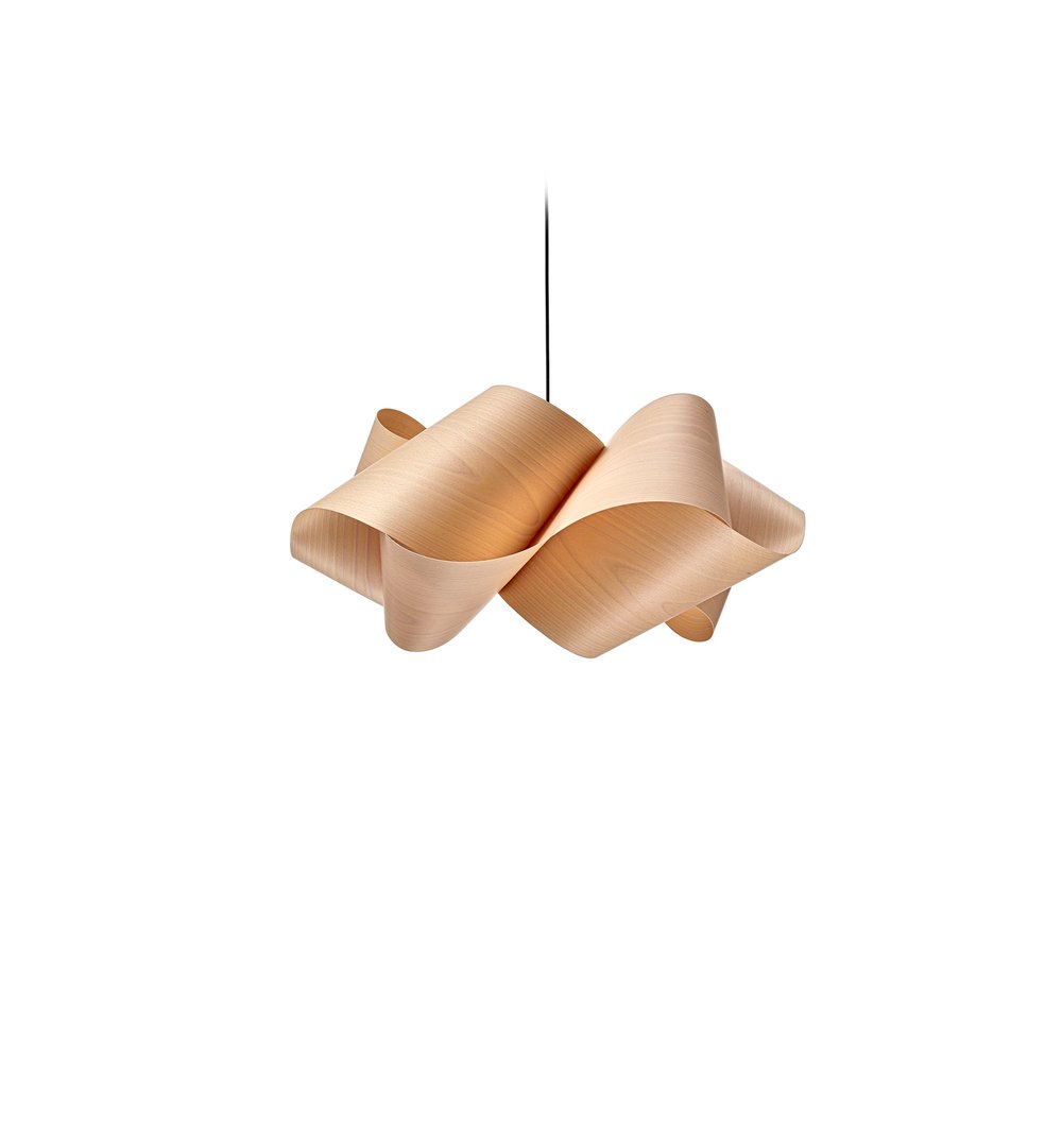 Swirl Suspension DN Natural Beech - LZF Lamps on