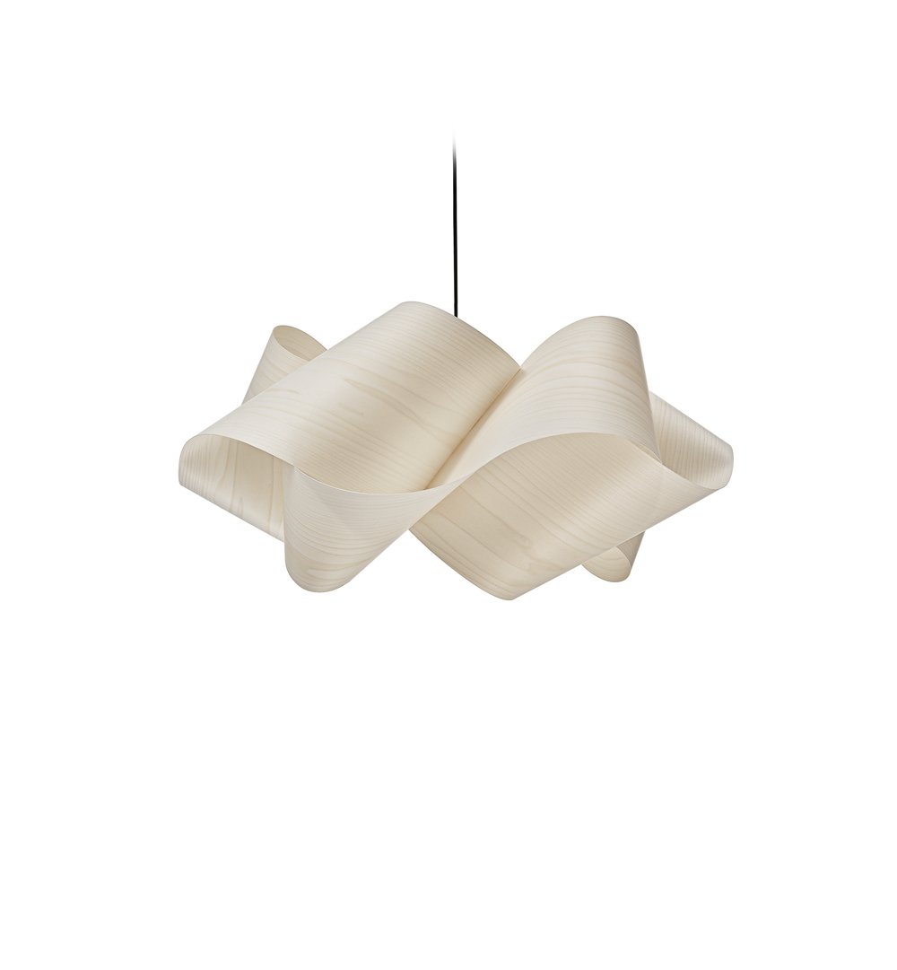 Swirl Suspension Ivory White - LZF Lamps on