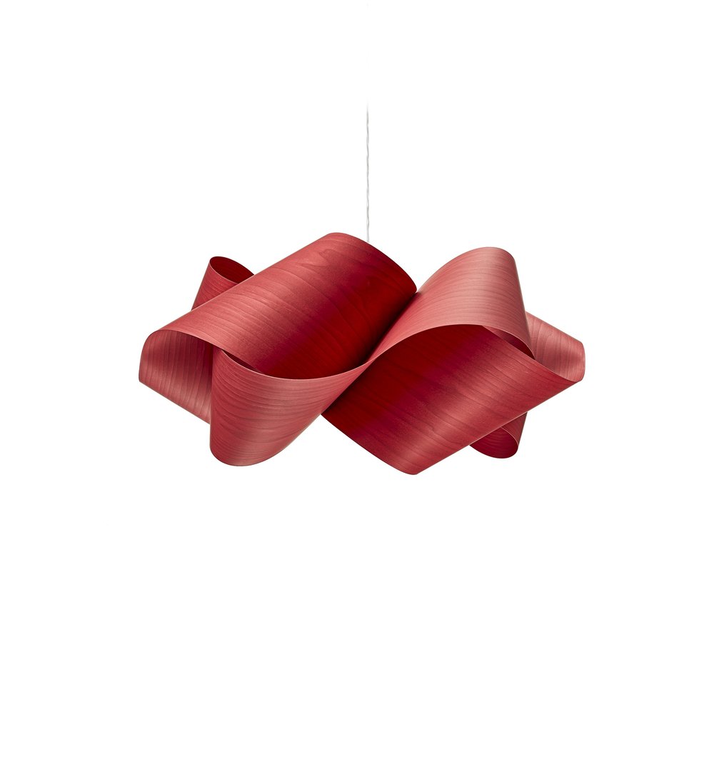 Swirl Suspension Red - LZF Lamps on