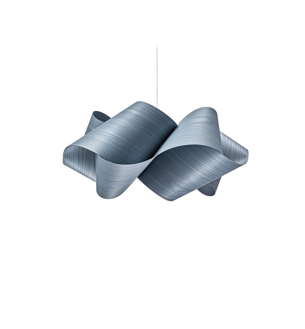 Swirl Suspension Blue - LZF Lamps on