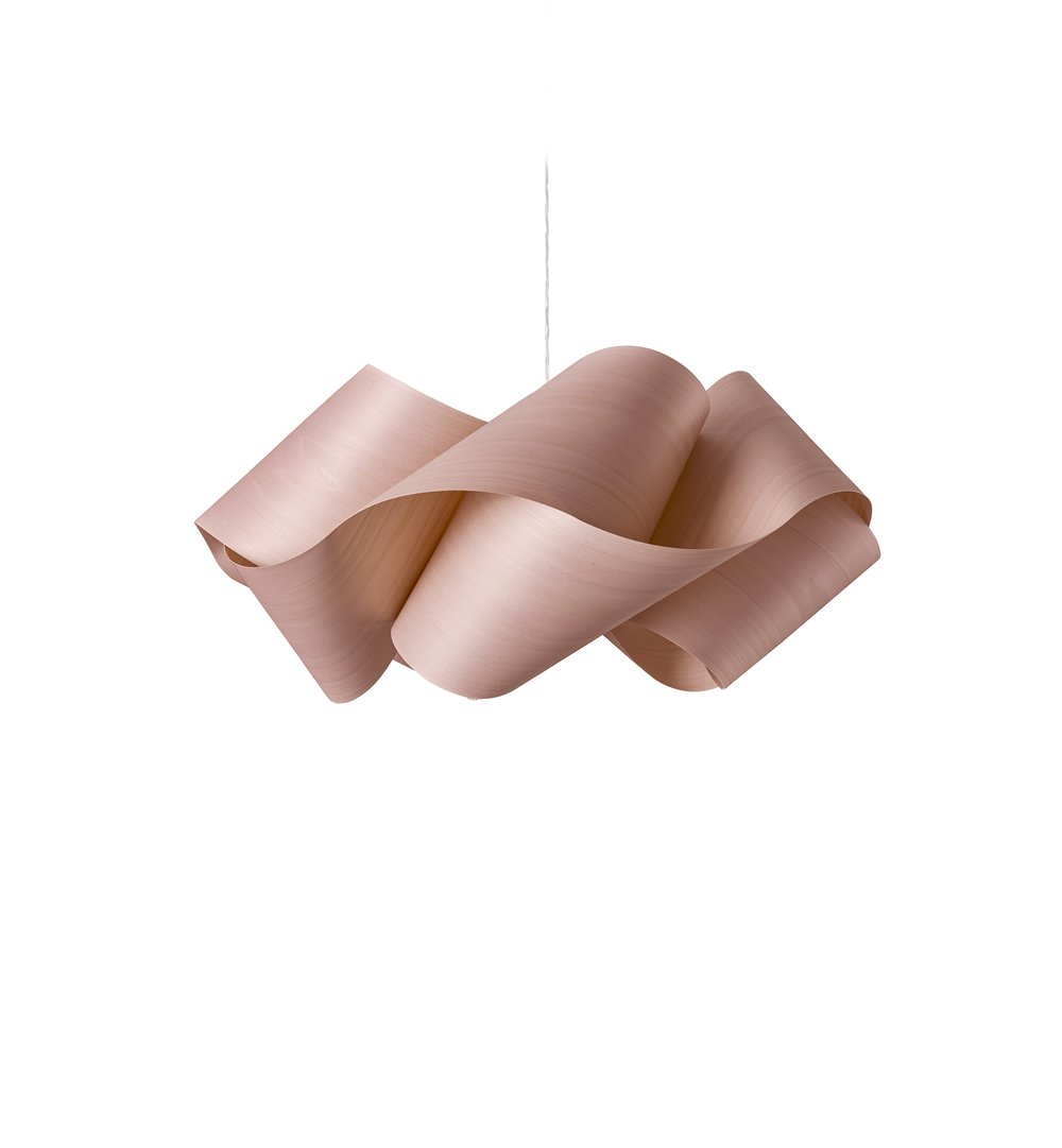 Swirl Suspension Pale Rose - LZF Lamps on