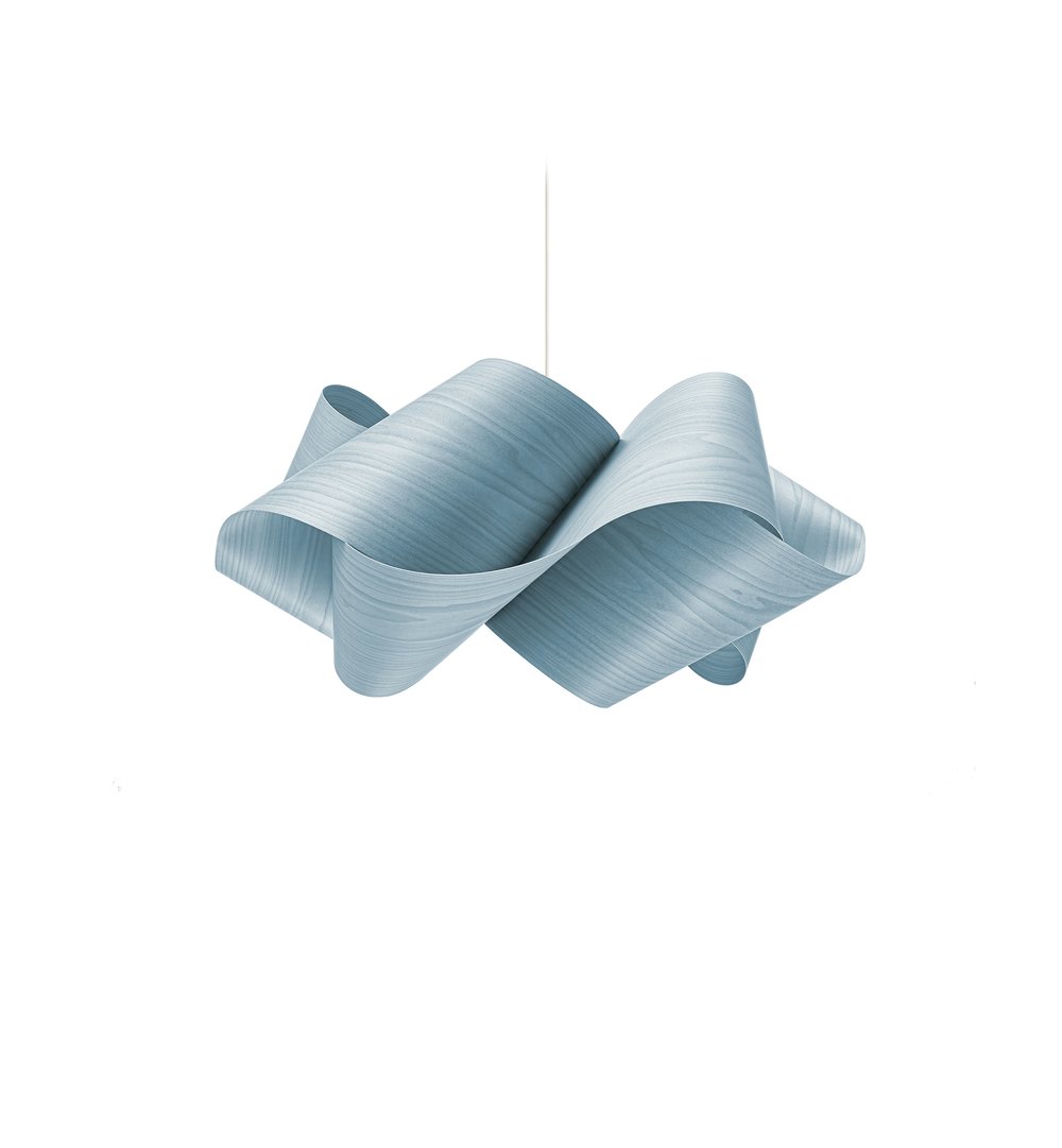 Swirl Suspension Sea Blue - LZF Lamps on