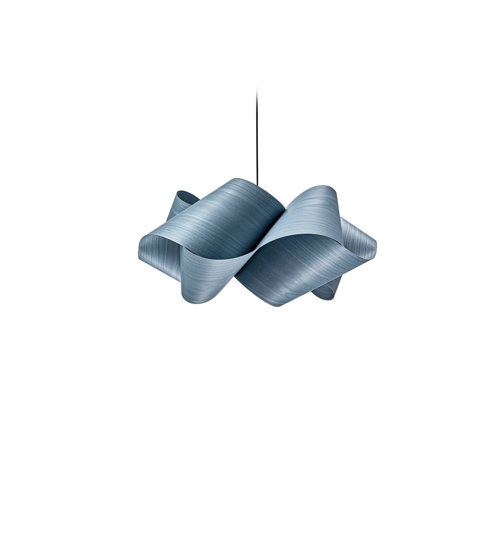 Swirl Suspension Blue - LZF Lamps on