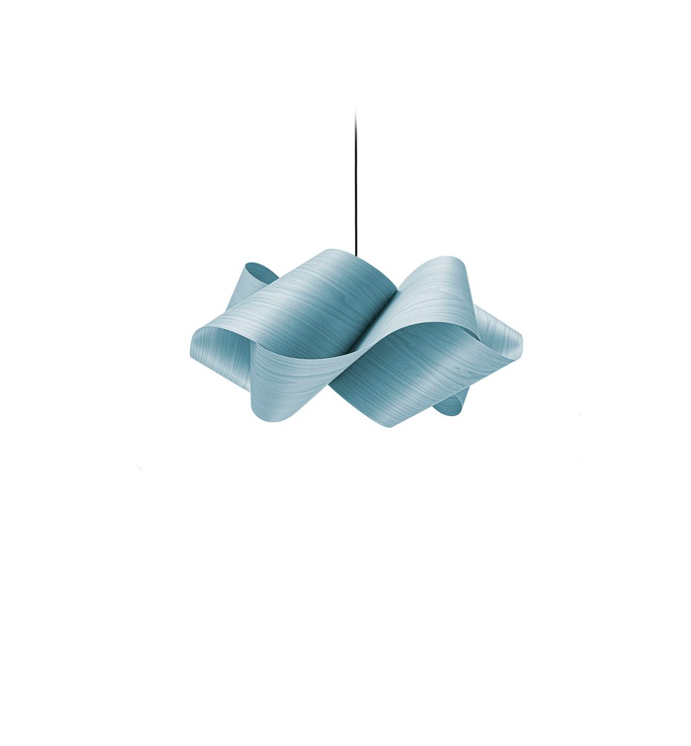 Swirl Suspension Sea Blue - LZF Lamps on