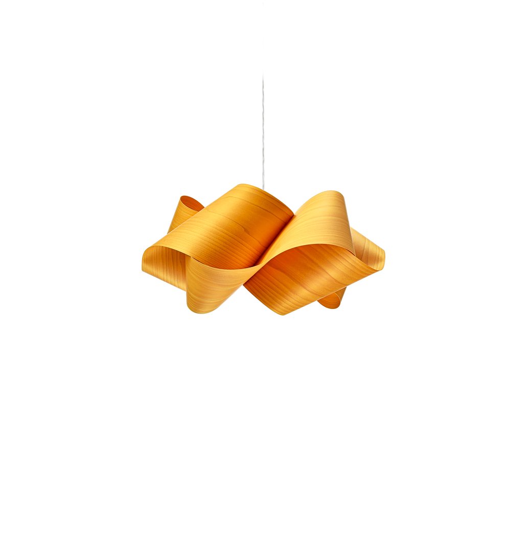 Swirl Suspension Yellow - LZF Lamps on