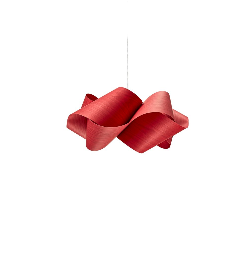 Swirl Suspension Red - LZF Lamps on