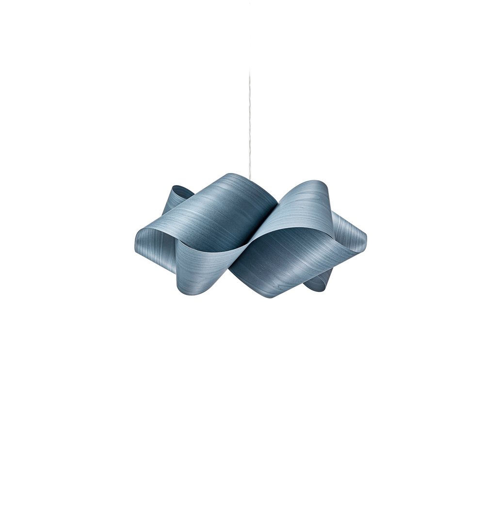 Swirl Suspension Blue - LZF Lamps on