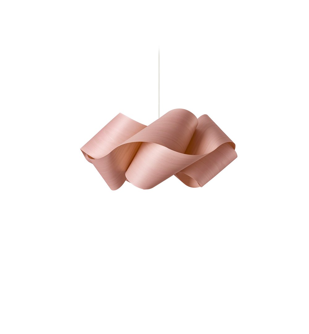 Swirl Suspension Pale Rose - LZF Lamps on