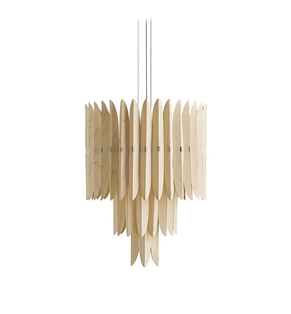 Voliere Suspension Natural White - LZF Lamps on